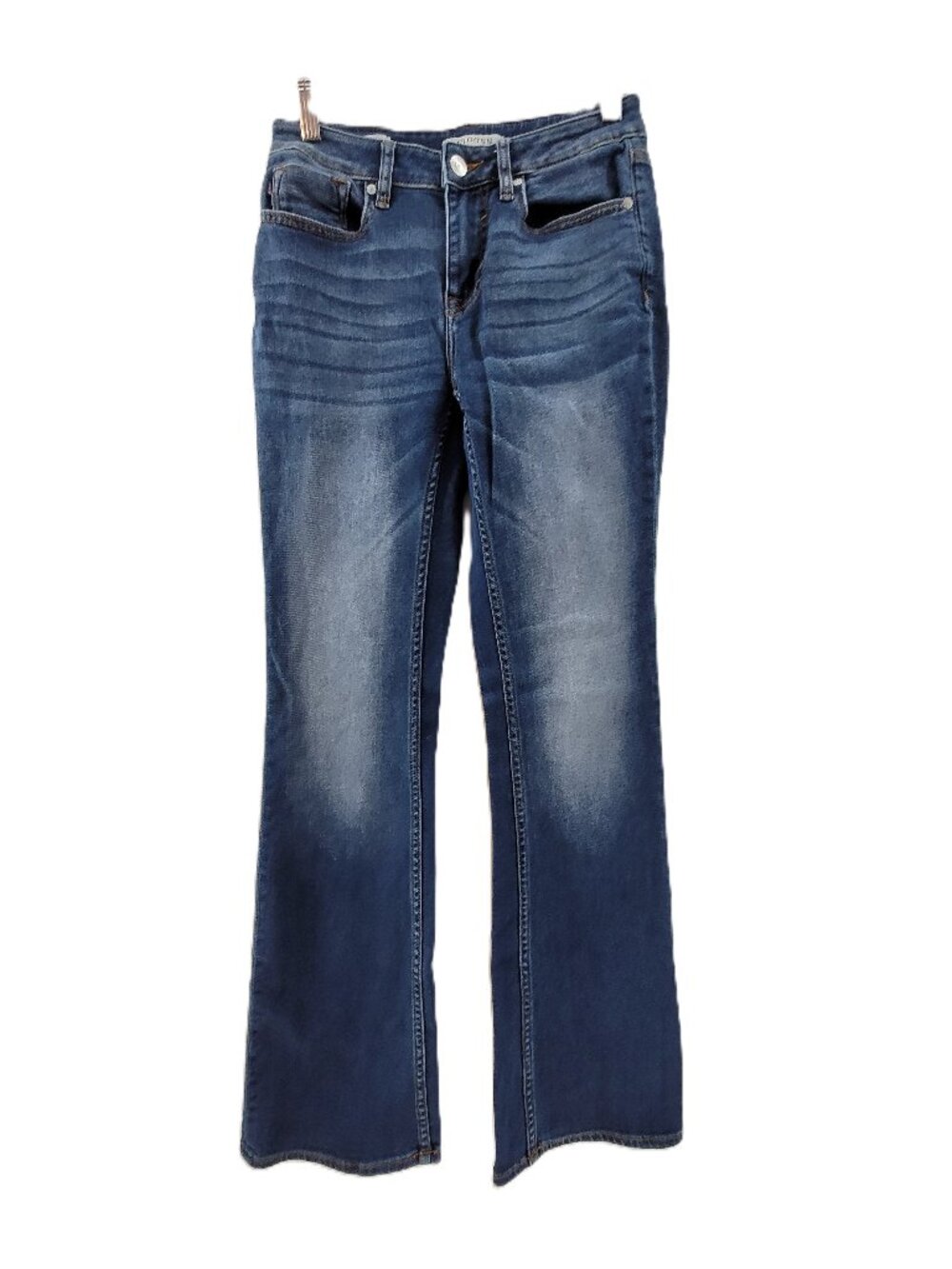 Vigoss Jeans Women's 25 Blue Jagger Boot Cut Stretch 26x31 Denim 5 Pocket